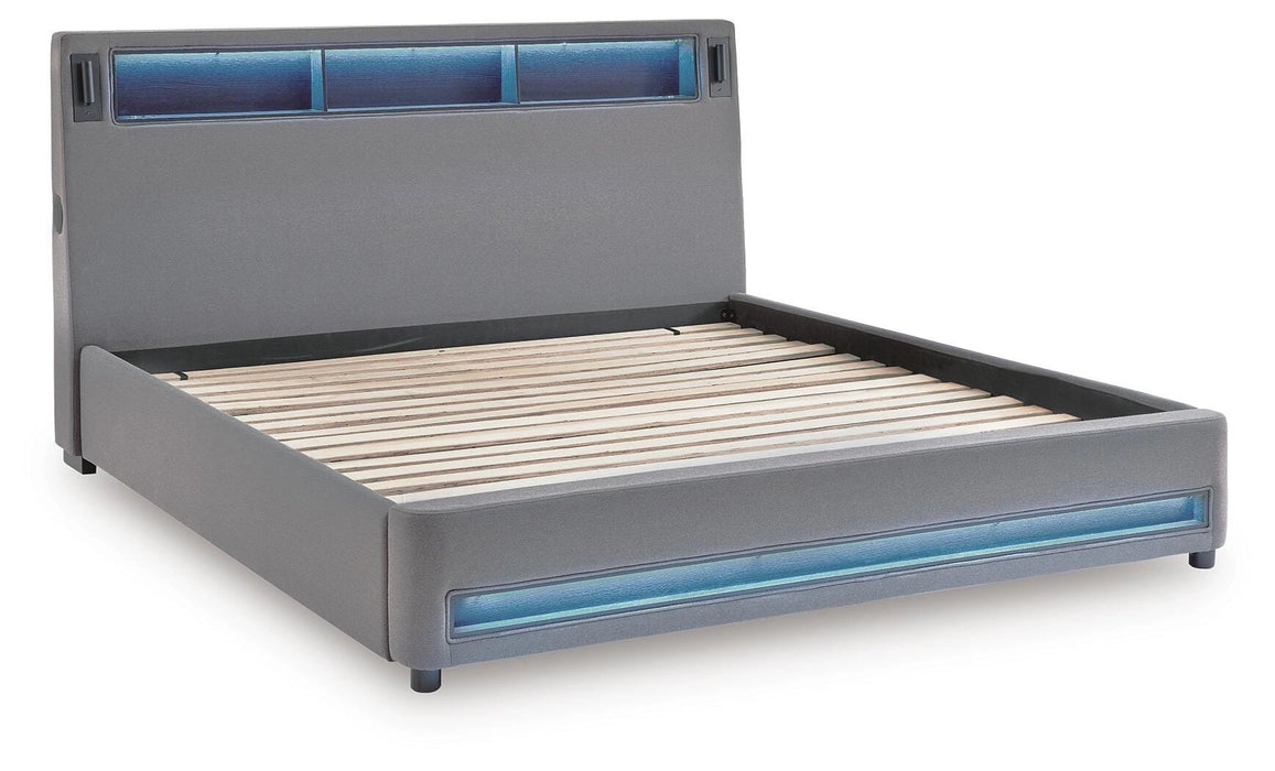 Verishaw Upholstered Bed - Dream Home Furniture & Mattress (Waite Park, MN)