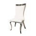 Palazzo Silver Chair (2/CTN) - Dream Home Furniture & Mattress (Waite Park, MN)