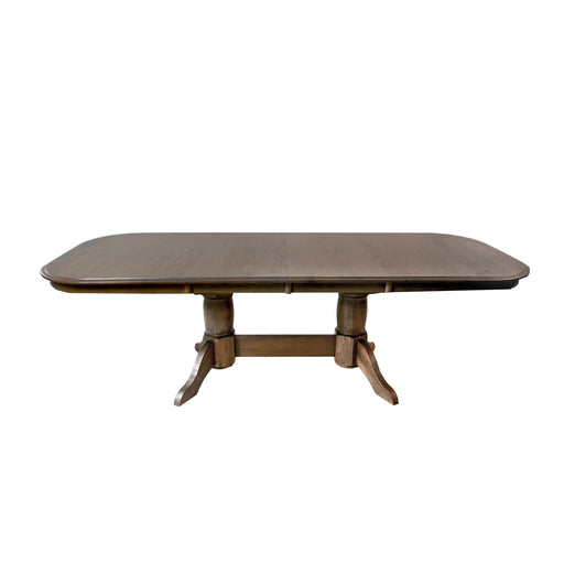 Colonial Oak Trestle Table - Dream Home Furniture & Mattress (Waite Park, MN)