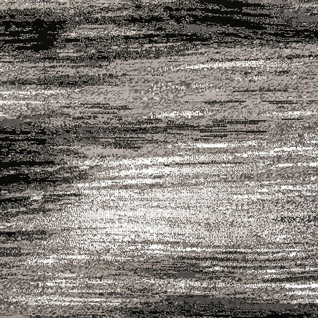 Sivas Area Rug Black and White - Dream Home Furniture & Mattress (Waite Park, MN)