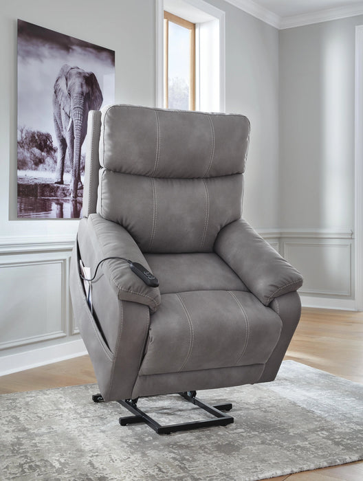 Next-Gen Durapella Power Lift Recliner - Dream Home Furniture & Mattress (Waite Park, MN)