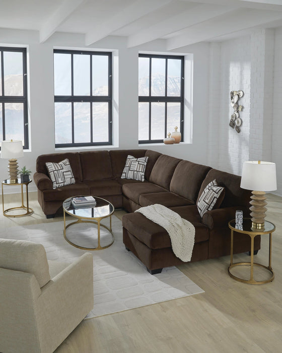 Kimlee Sectional with Chaise - Dream Home Furniture & Mattress (Waite Park, MN)