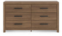 Broachmyn Dresser and Mirror - Dream Home Furniture & Mattress (Waite Park, MN)