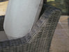 Elite Park Outdoor Swivel Lounge with Cushion - Dream Home Furniture & Mattress (Waite Park, MN)