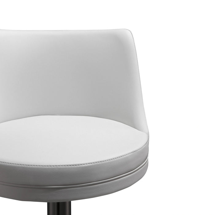 Reagan Performance Vegan Leather Adjustable Stool