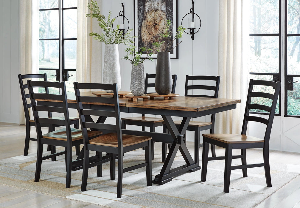 Wildenauer Dining Package - Dream Home Furniture & Mattress (Waite Park, MN)