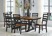 Wildenauer Dining Package - Dream Home Furniture & Mattress (Waite Park, MN)