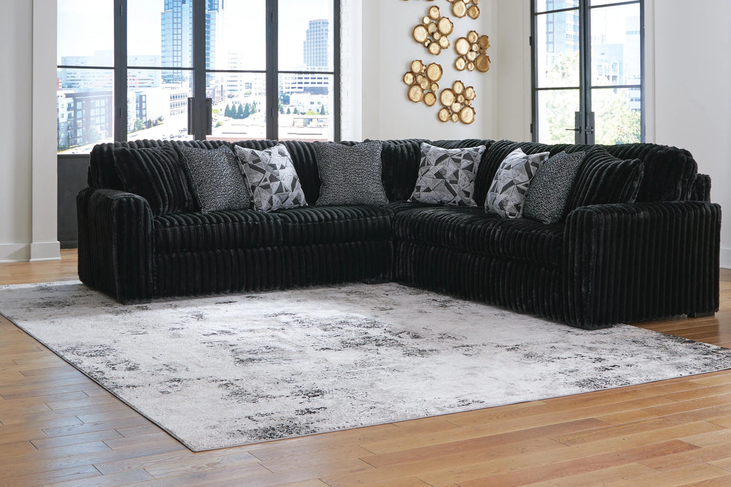 Midnight-Madness Sectional - Dream Home Furniture & Mattress (Waite Park, MN)