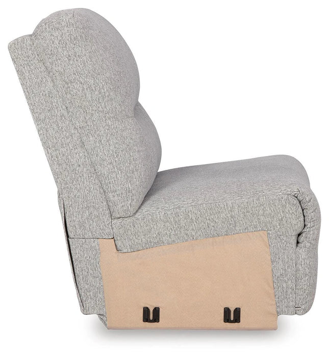 Acklen Place Power Sectional Reclining Sofa with Storage Console - Dream Home Furniture & Mattress (Waite Park, MN)