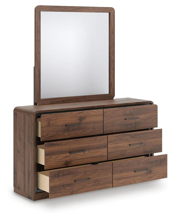 Fortlorn Dresser and Mirror - Dream Home Furniture & Mattress (Waite Park, MN)