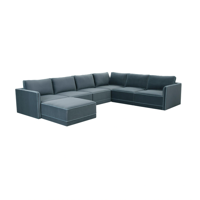 Willow 7-Piece Large Chaise Sectional