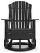 Hyland wave Outdoor Swivel Glider Chair - Dream Home Furniture & Mattress (Waite Park, MN)