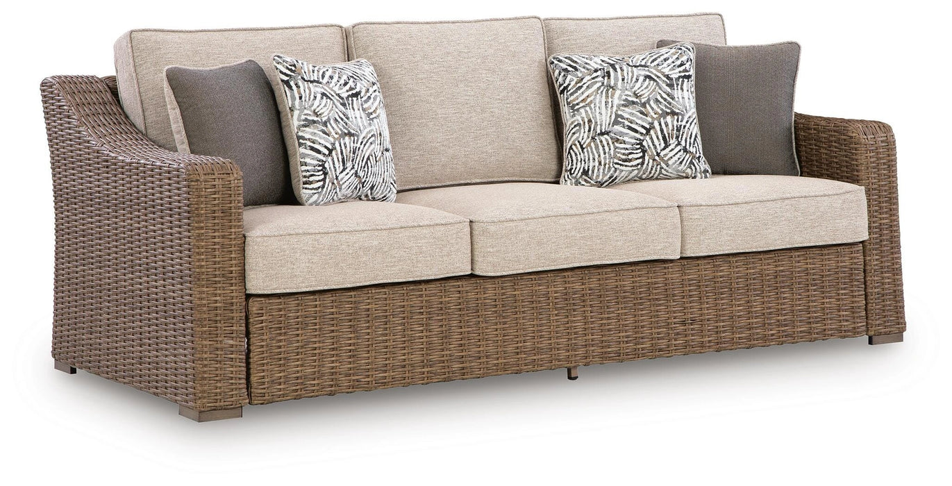 Laguna Heights Outdoor Sofa with Cushion - Dream Home Furniture & Mattress (Waite Park, MN)