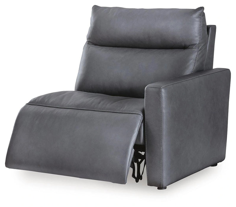 ModZ Power Reclining Sectional with Audio Consoles - Dream Home Furniture & Mattress (Waite Park, MN)