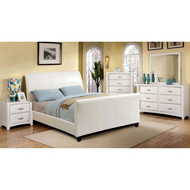 Maynard Bed White - Dream Home Furniture & Mattress (Waite Park, MN)