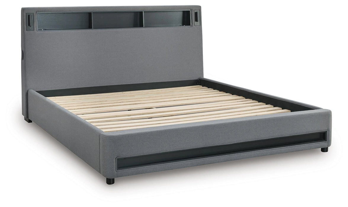 Verishaw Upholstered Bed - Dream Home Furniture & Mattress (Waite Park, MN)