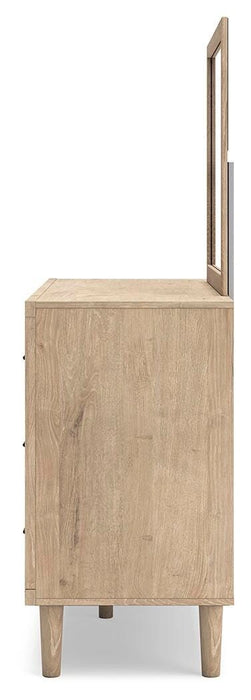 Cielden Dresser and Mirror - Dream Home Furniture & Mattress (Waite Park, MN)