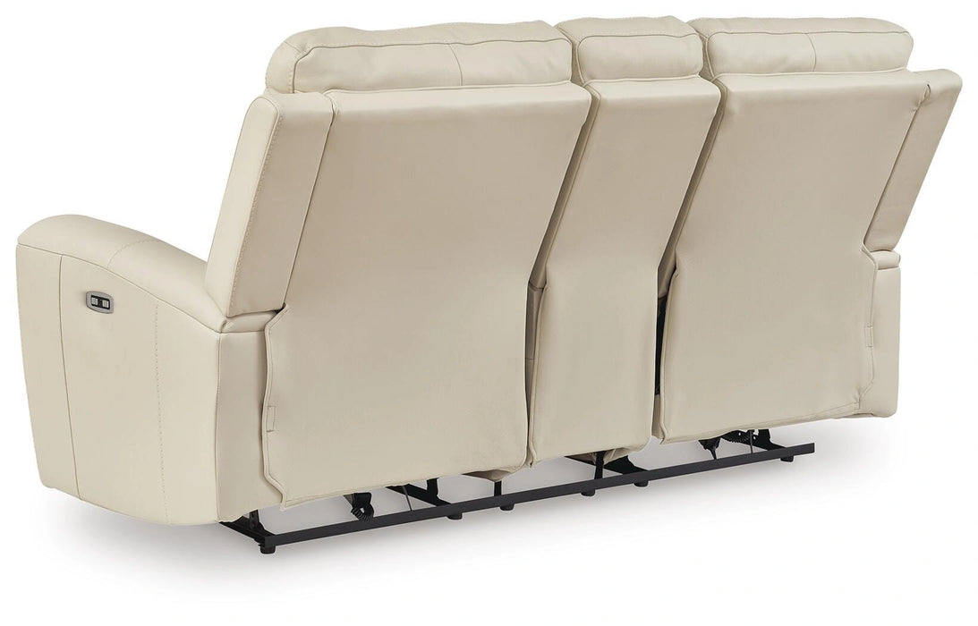 Dahlmoore Power Reclining Loveseat with Console - Dream Home Furniture & Mattress (Waite Park, MN)