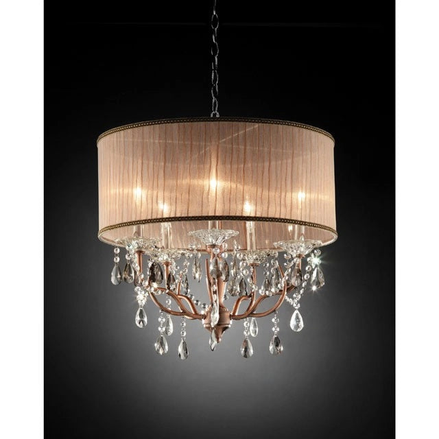 CECELIA Ceiling Lamp, Hanging Crystal - Dream Home Furniture & Mattress (Waite Park, MN)