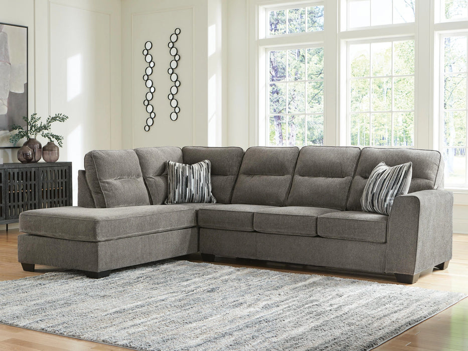 Olten Sectional with Chaise - Dream Home Furniture & Mattress (Waite Park, MN)