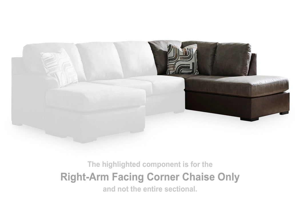 Castille Way Sleeper Sectional with Chaise - Dream Home Furniture & Mattress (Waite Park, MN)