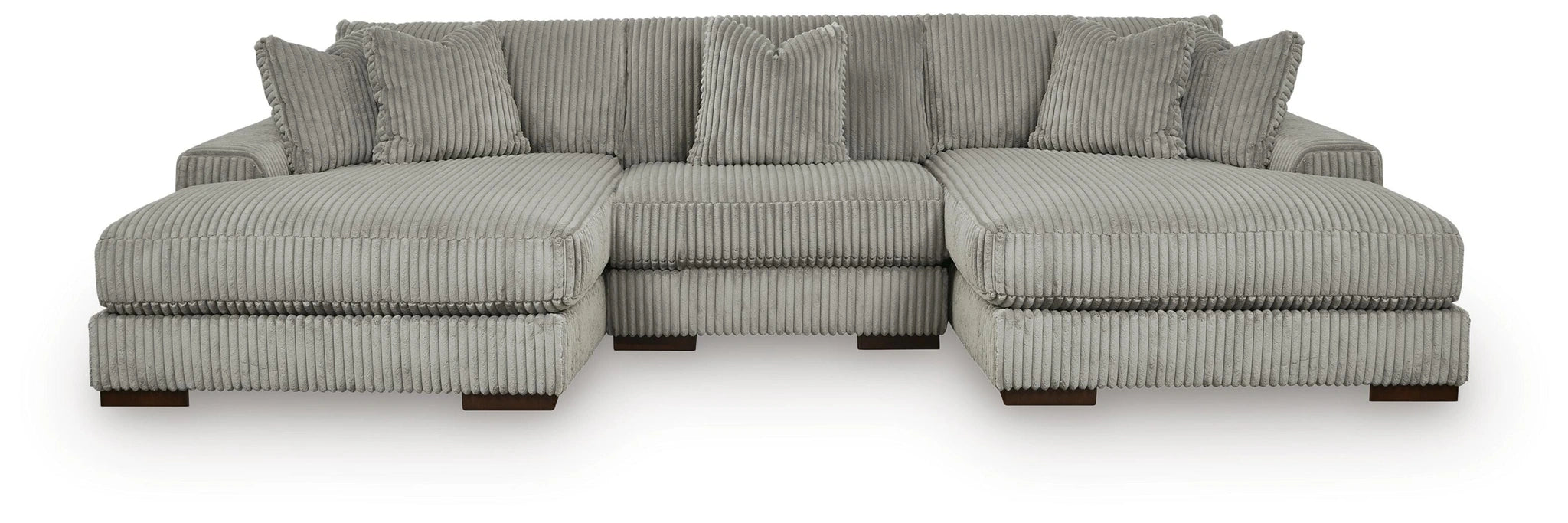Lindyn Sectional with Double Chaise - Dream Home Furniture & Mattress (Waite Park, MN)