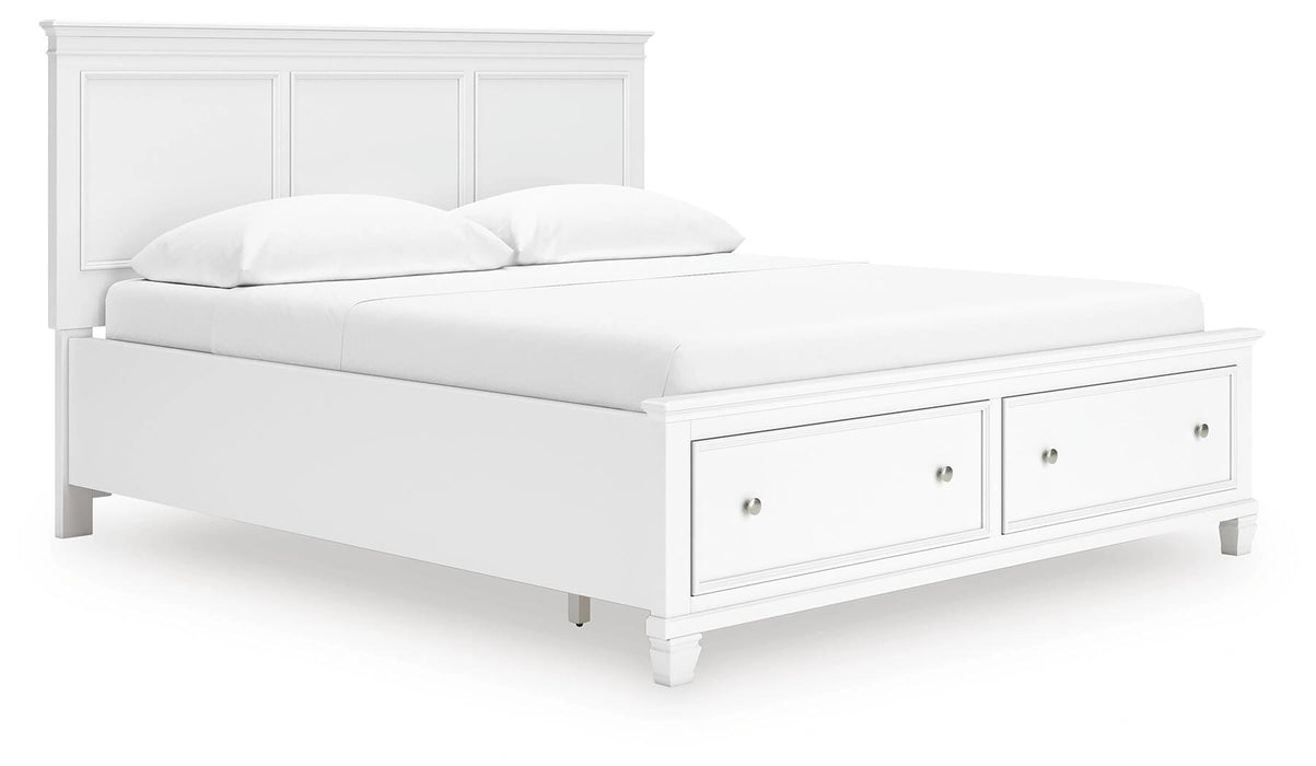 Fortman Panel Storage Bed - Dream Home Furniture & Mattress (Waite Park, MN)