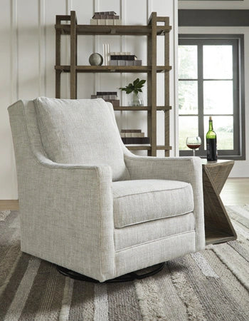 Kambria Swivel Glider Accent Chair - Dream Home Furniture & Mattress (Waite Park, MN)