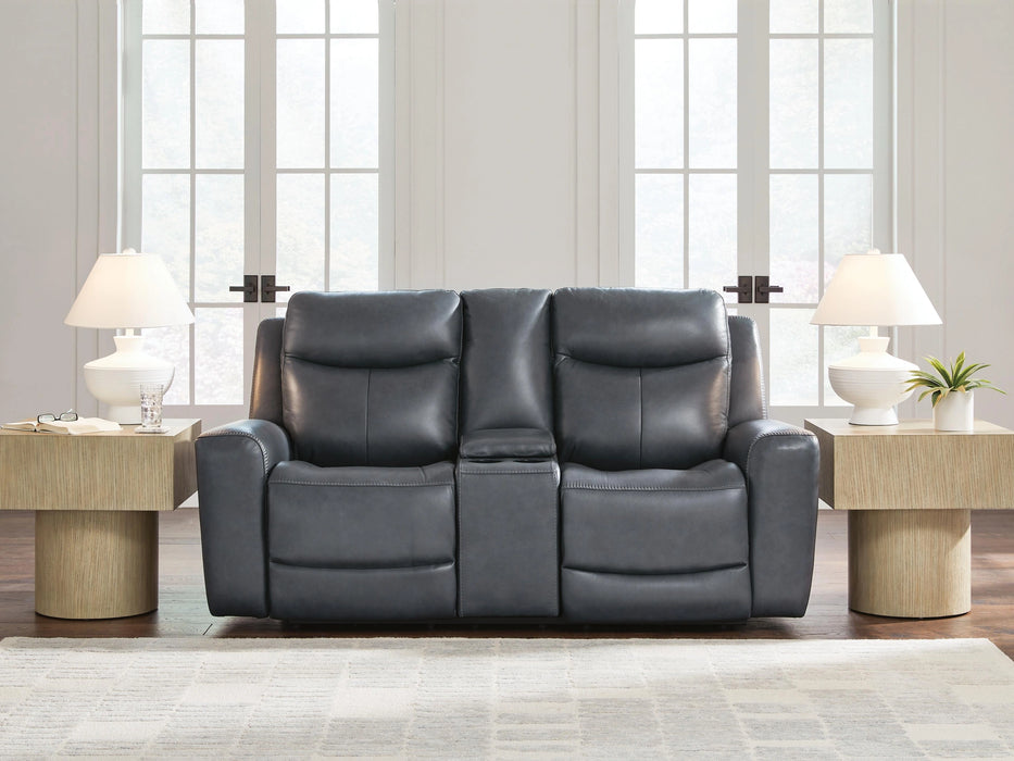 Next Move Power Reclining Loveseat - Dream Home Furniture & Mattress (Waite Park, MN)
