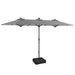 Musa Rectangular Market Umbrella - Dream Home Furniture & Mattress (Waite Park, MN)