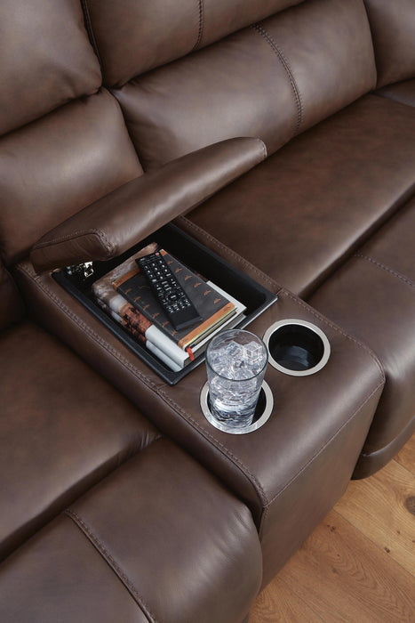 Bleckley Power Reclining Sectional - Dream Home Furniture & Mattress (Waite Park, MN)