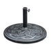 Mora 11' Outdoor Umbrella + 21" Round Base - Dream Home Furniture & Mattress (Waite Park, MN)
