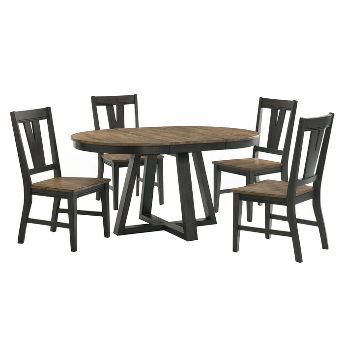 Harper Round Dining Table - Dream Home Furniture & Mattress (Waite Park, MN)