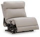 Gravier Power Reclining Sectional with Storage Console - Dream Home Furniture & Mattress (Waite Park, MN)
