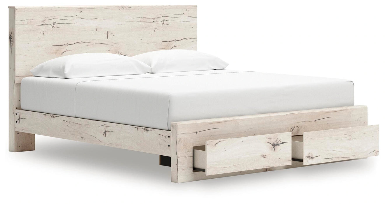 Lawroy Panel Storage Bed - Dream Home Furniture & Mattress (Waite Park, MN)