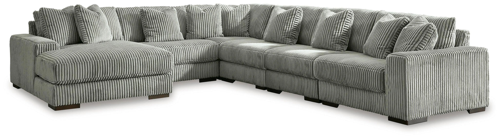 Lindyn Sectional with Chaise - Dream Home Furniture & Mattress (Waite Park, MN)