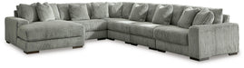 Lindyn Sectional with Chaise - Dream Home Furniture & Mattress (Waite Park, MN)