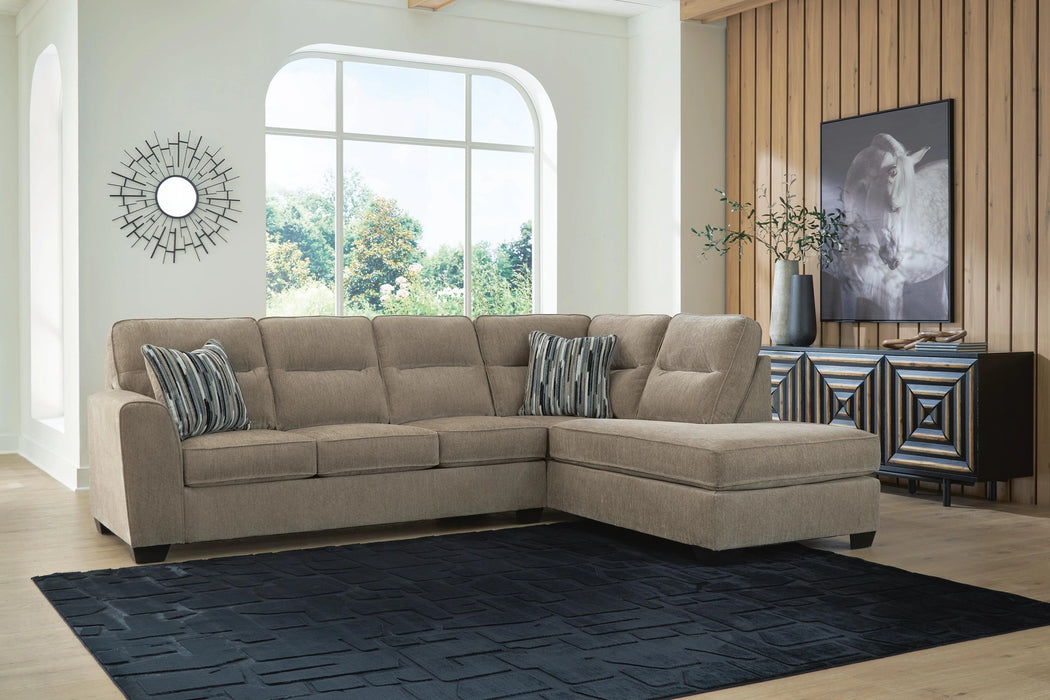 Olten Sectional with Chaise - Dream Home Furniture & Mattress (Waite Park, MN)