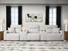 Modmax II Power Reclining Sectional with Consoles - Dream Home Furniture & Mattress (Waite Park, MN)