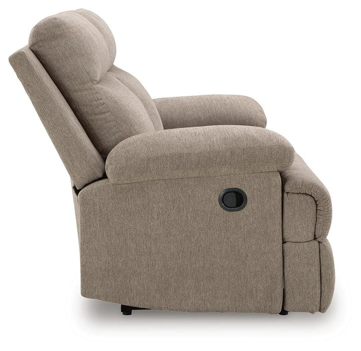 Side-Swipe Reclining Loveseat - Dream Home Furniture & Mattress (Waite Park, MN)