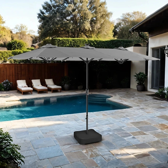Musa Rectangular Market Umbrella - Dream Home Furniture & Mattress (Waite Park, MN)