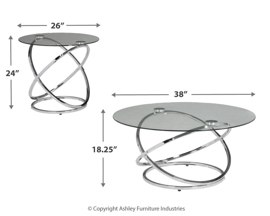 Hollynyx Table (Set of 3) - Dream Home Furniture & Mattress (Waite Park, MN)