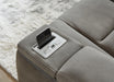Next-Gen DuraPella Power Reclining Loveseat with Console - Dream Home Furniture & Mattress (Waite Park, MN)