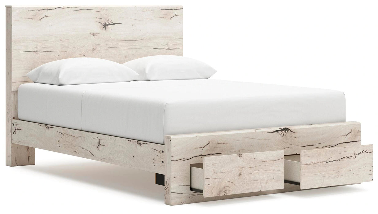Lawroy Panel Storage Bed - Dream Home Furniture & Mattress (Waite Park, MN)