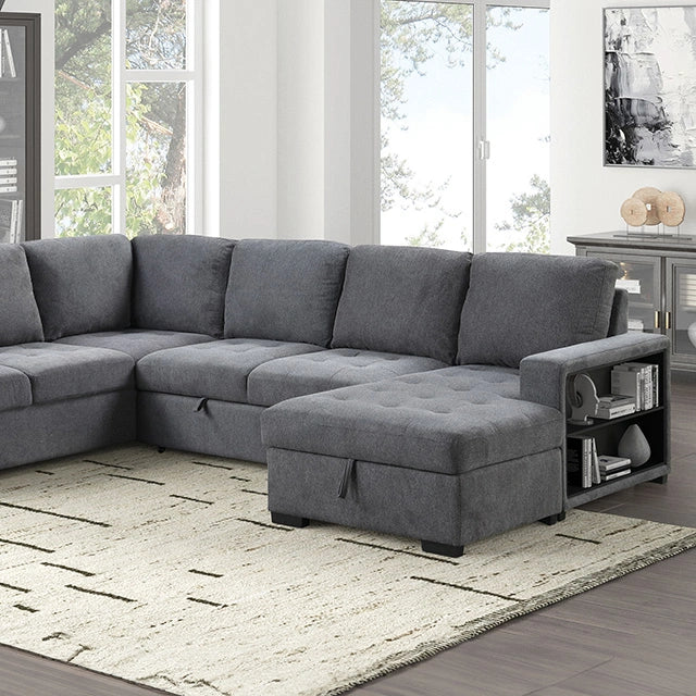 Stockwell Sleeper Sofa Sectional - Dream Home Furniture & Mattress (Waite Park, MN)