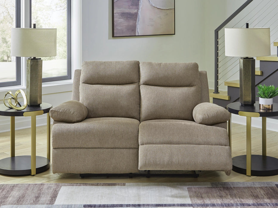 Side-Swipe Reclining Loveseat - Dream Home Furniture & Mattress (Waite Park, MN)