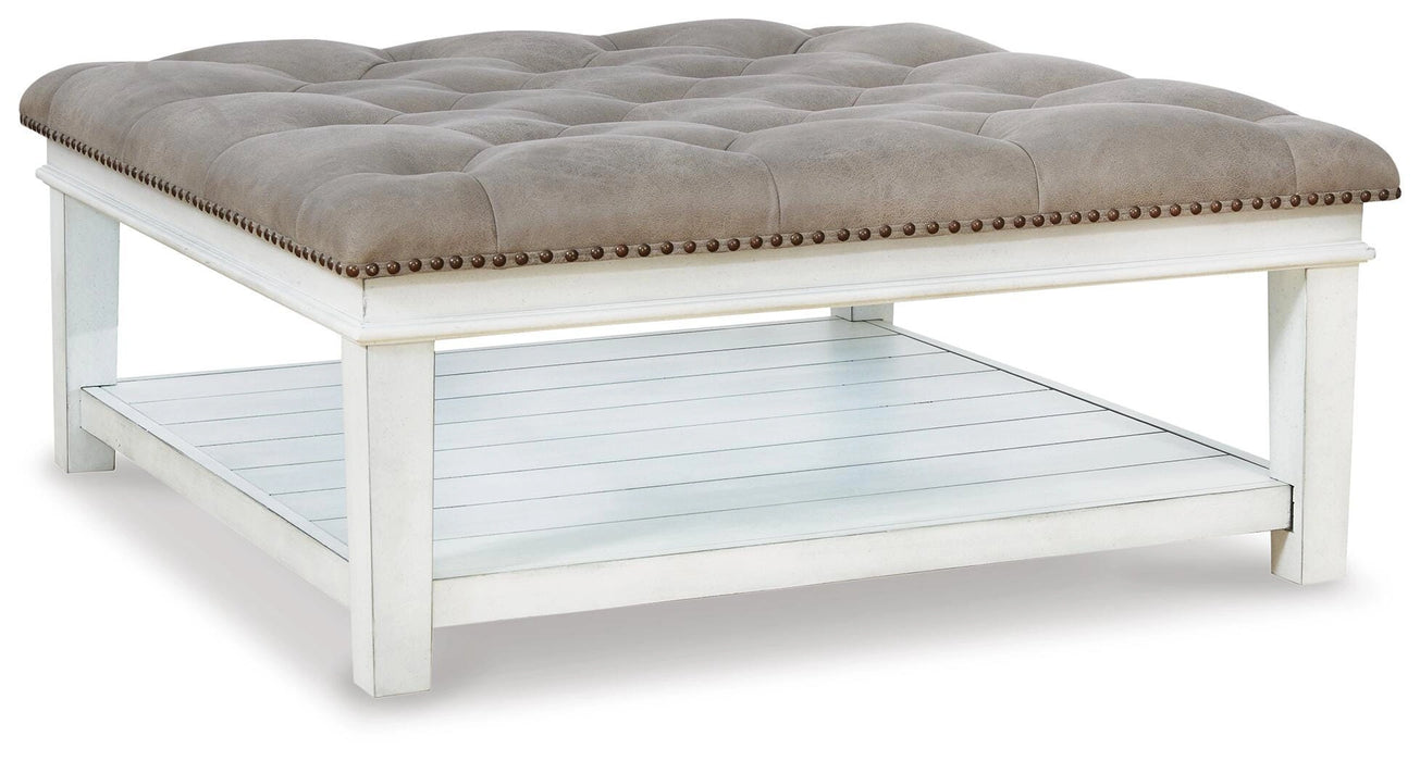 Kanwyn Upholstered Ottoman Coffee Table - Dream Home Furniture & Mattress (Waite Park, MN)