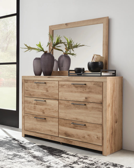 Hyanna Dresser and Mirror - Dream Home Furniture & Mattress (Waite Park, MN)