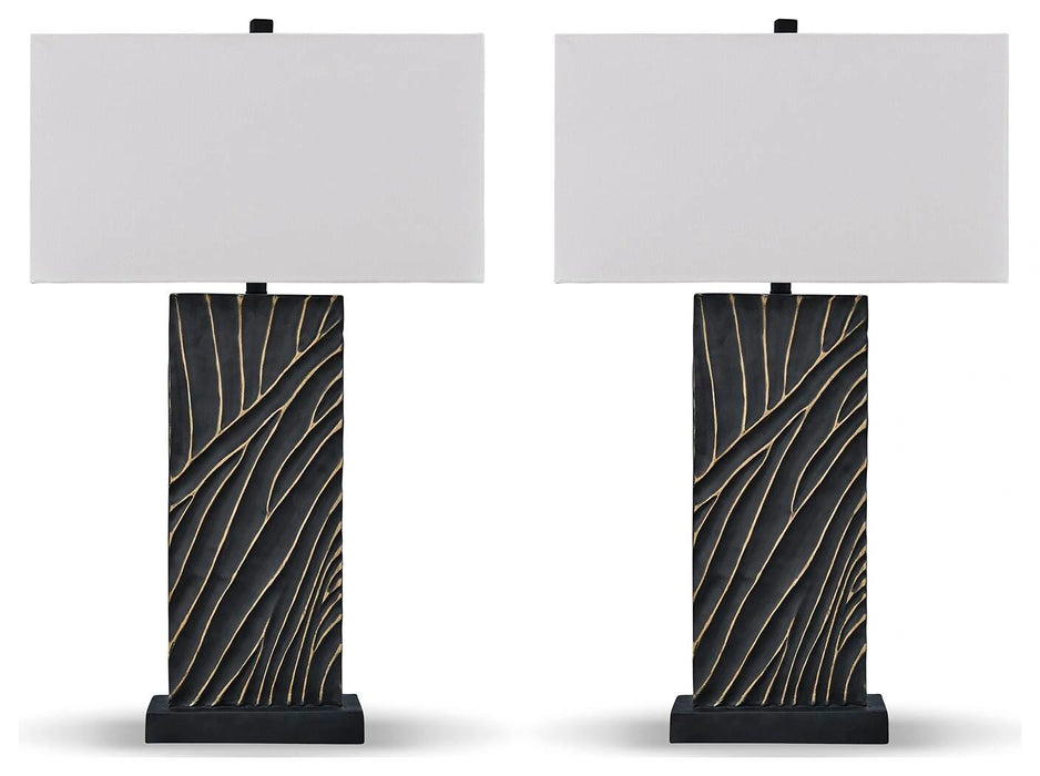 Bartlen Lamp Set - Dream Home Furniture & Mattress (Waite Park, MN)