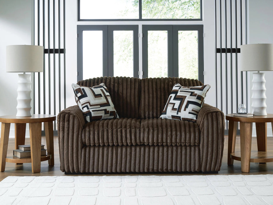 Midnight-Madness Loveseat - Dream Home Furniture & Mattress (Waite Park, MN)